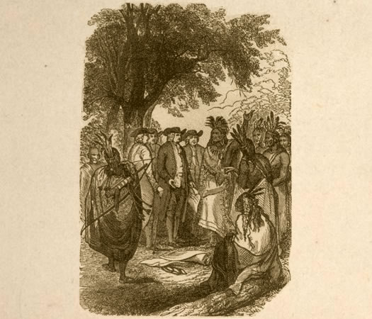 "William Penn Forming a Treaty with the Indians"