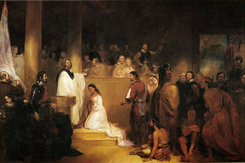 The Baptism of Pocahontas