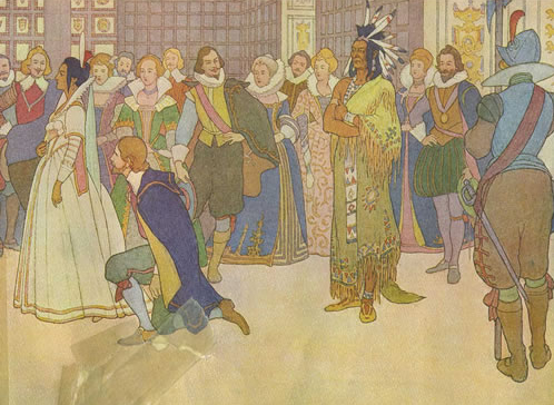 Pocahontas at the Court of James the First